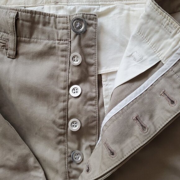 Men's Visvim Slim Chino Beige Color Size S VGUC  Made in Japan - Picture 3 of 6